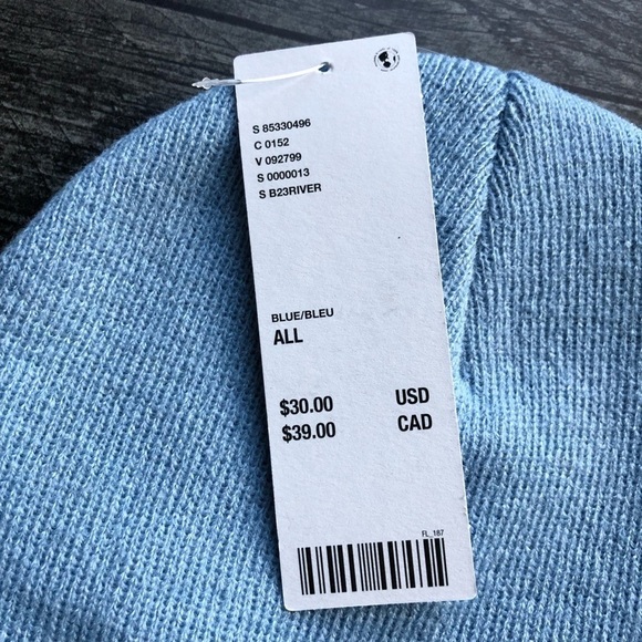 Boys Lie Blue Beanie Knit Hat Logo NWT - Picture 6 of 10